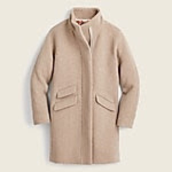 JCREW COCOON COAT IN ITALIAN STADIUM-CLOTH WOOL. - Picture 1 of 4